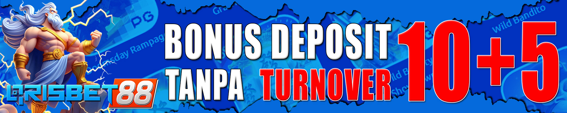 Bonus Deposit Tanpa Turnover